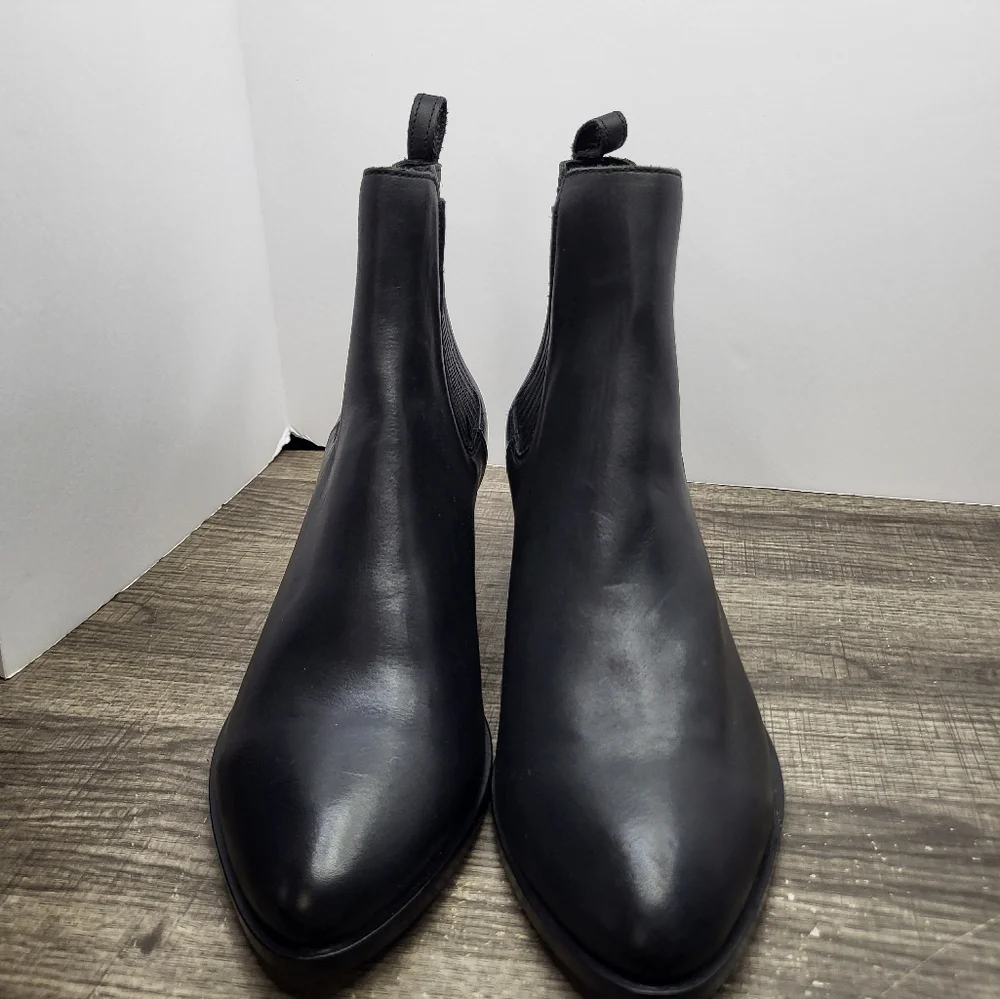 Thursday Boot Co Dreamer Bootie Black Women's 10.5 Leather EUC